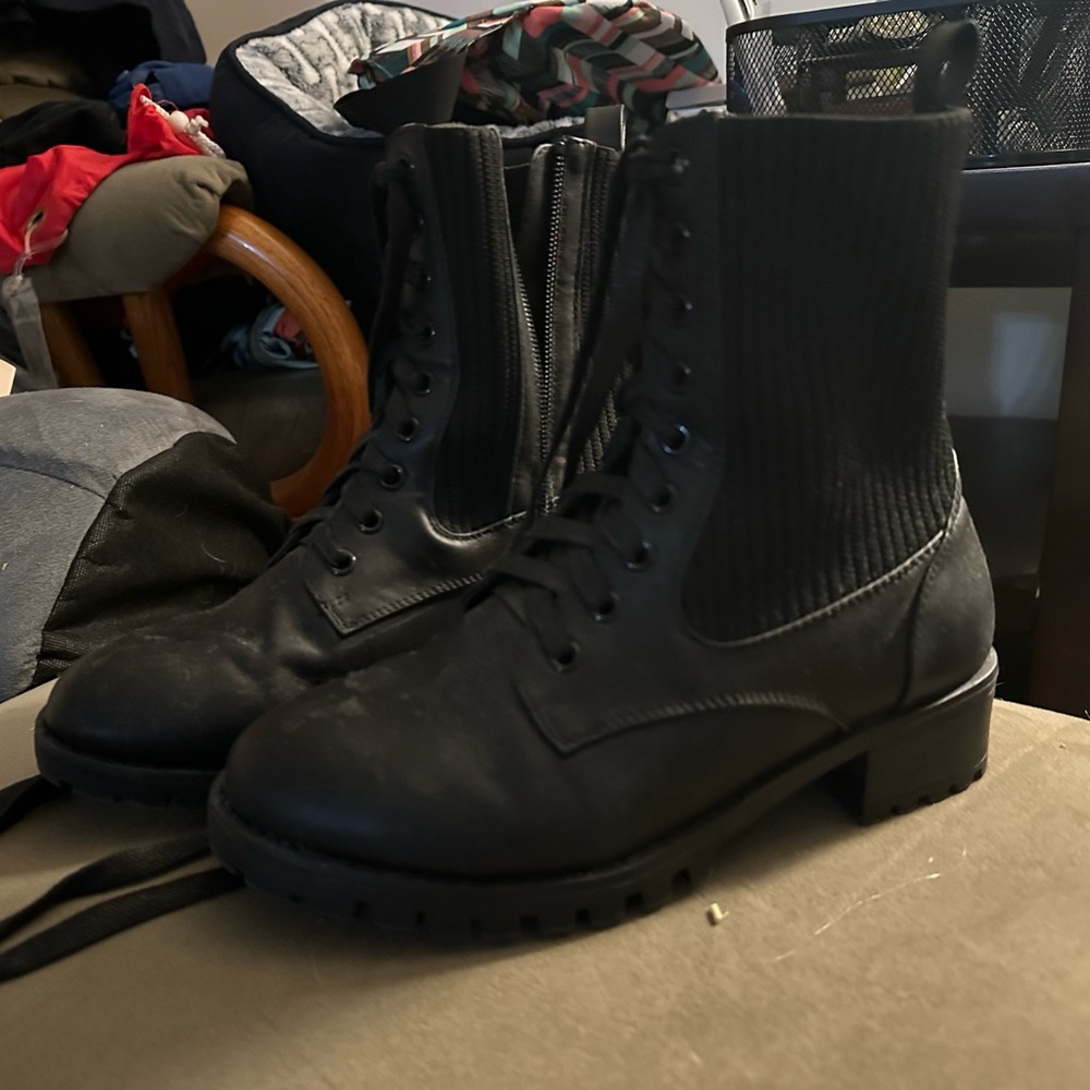 Torrid combat boots - black